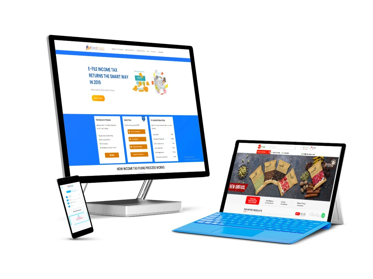 cross plartform development services by Whatznot